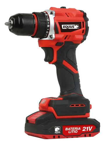 Taladro Atornillador De Impacto Inalámbrico Equus 21v