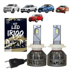 Kit Lámparas Cree Led Auto Ir100 Dakar Luces Led H1 H3 H4 H7