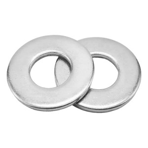 Arandela Plana Hierro Galva. 5/16 8mm X 100 Unidades