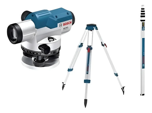 Nivel Óptico Gol26d + Trípode Bt 160 + Regla Gr500 Bosch