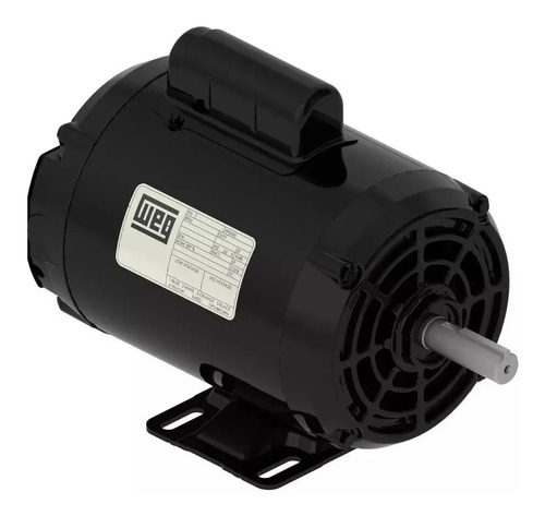 Motor Electrico Weg 0,5hp 1/2 Monofasico 3000 Rpm Ip21 220v - Imagen 2
