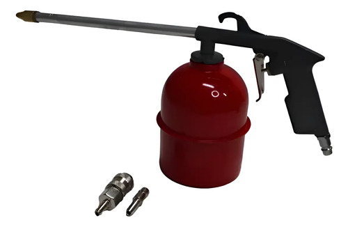 Pistola De Lavado Para Motores Equus 500ml Para Compresor