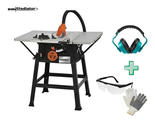 Sierra Circular De Mesa 1800w Gladiator Pro Sm710/3 + Regalo - Imagen 3