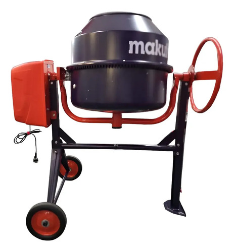 Hormigonera De Volcar 240lt 1200w Makute