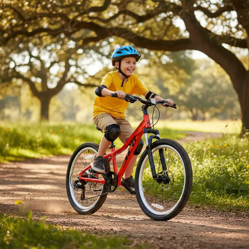 Bicicleta Slb Stormrider 24 Rojo - Imagen 3
