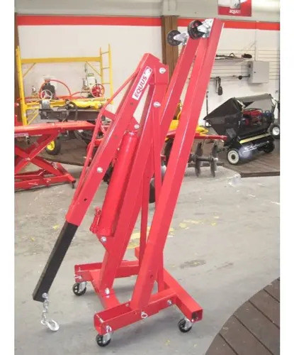 Pluma Guinche Grua Plegable Levanta Motores 2 Ton Reforzada - Imagen 2