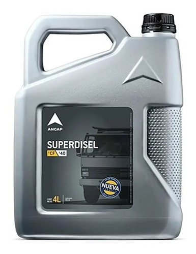 Aceite Sae 40 Diesel Ancap Superdisel 4 Lts Lubricante - Tyt