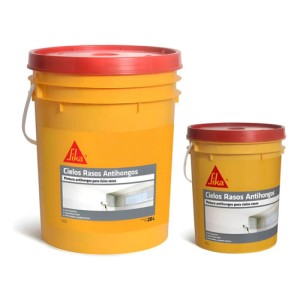 Pintura Cielos Rasos Antihongos Sika 20+4 Kg Blanca