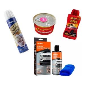 Kit De Lavado Y Limpieza Interna Y Externa P/auto