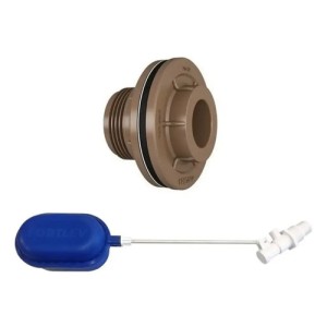 Kit Grifo Flotador Boya De 1/2 PLG Y 3/4 PLG P/ Tanque + Sal