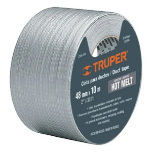 Cinta Pato Gris Truper 48mm Por 50 Metros Tyt