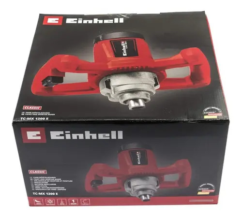 Mezclador De Pintura Cemento Yeso Enduido Einhell Tc-mx 1200 - Imagen 6