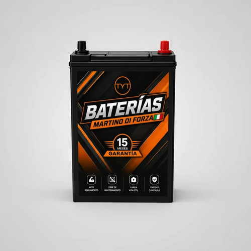 Batería Auto Japone 80 Amp (45ah) 15 Meses Martino Di Forza - Imagen 5