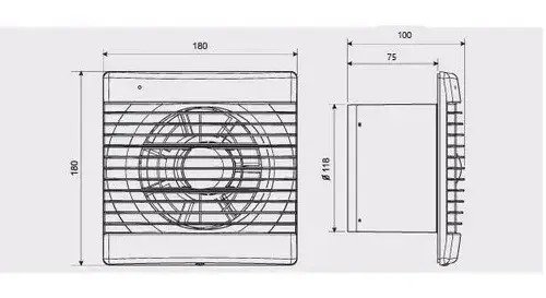 Soler & Palau Decor 200C Extractor - Imagen 2