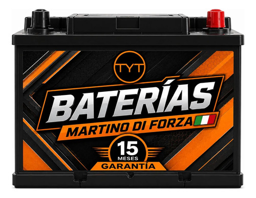 Batería Auto 150 Amp (80ah) 15 Meses Martino Di Forza