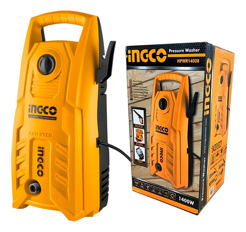 Hidrolavadora 130 Bar 1400w Hpwr14008 Ingco 5.5l/min