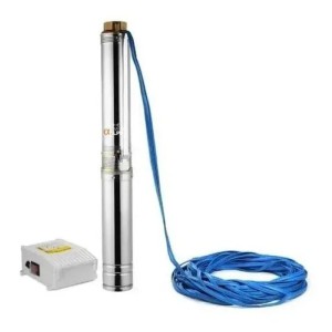 Bomba Sumergible Tubos 75mm 3/4hp Con Cable Para Caños 100
