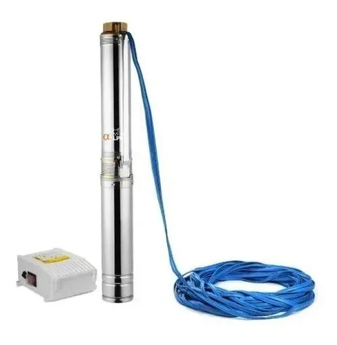 Bomba Sumergible Tubos 75mm 3/4hp Con Cable Para Caños 100