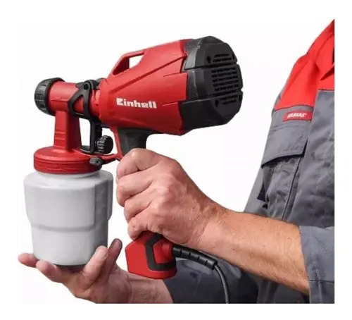 Equipo Pintar Latex Einhell 500w Compresor Soplete Pistola - Imagen 3