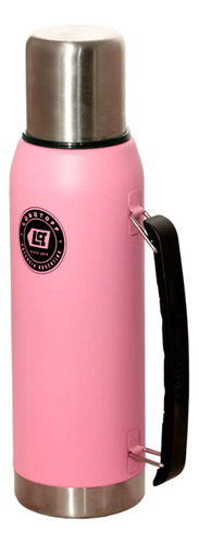Termo Acero Inoxidable 1 Litro Rosa Manija Goat Tl1-9r