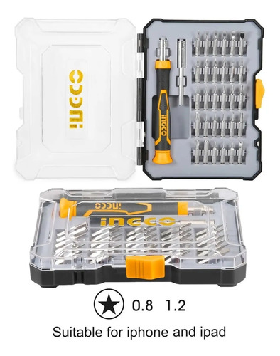 Destornillador Precision iPhone Juego 32 Unidades Ingco Hks