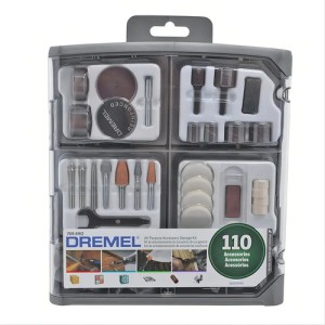 Kit De Accesorios De Minitorno Dremel 110 Piezas