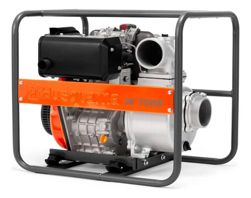 Motobomba 4'' Husqvarna 9 Hp W100d Autocebante - Tyt - Imagen 2