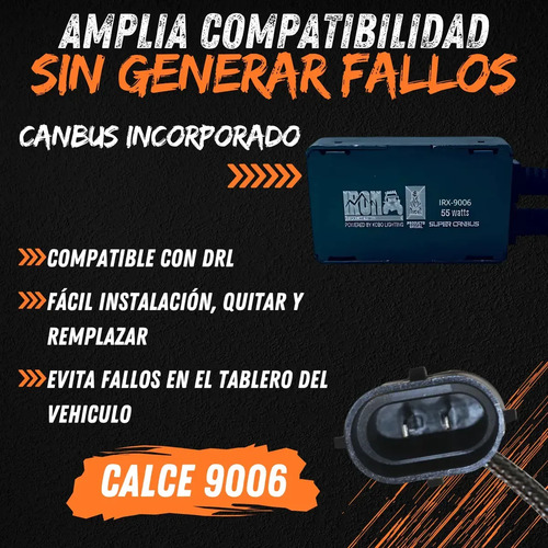 Kit Lámparas Cree Led Auto Ir100 Dakar Luces Led H1 H3 H4 H7 - Imagen 6