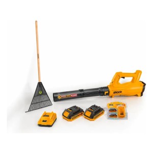 Sopladora Con 2 Baterías Y Cargador Ingco Cabli203235
