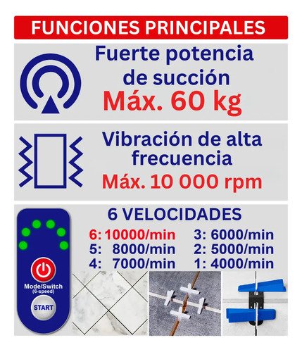 Ventosa para sacar abolladuras Emtop EMTVM20018-4 - Imagen 2