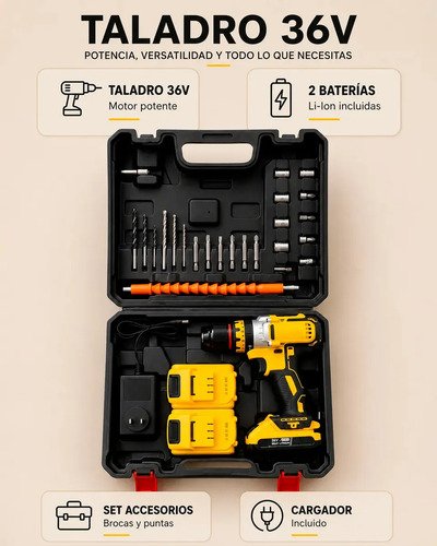 RelexTech Atornillador A-57275 Maletín de transporte - Imagen 8
