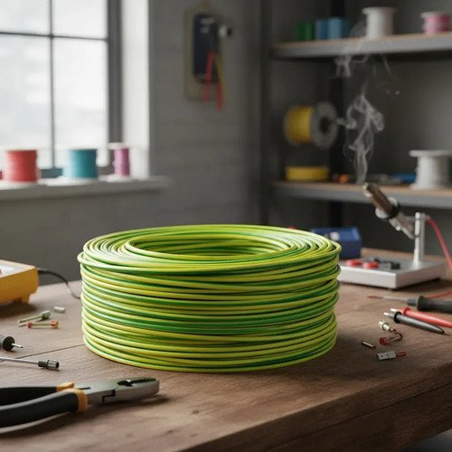 Cable Multifilar 6mm Tierra X Rollo De 50 Metros - Tyt