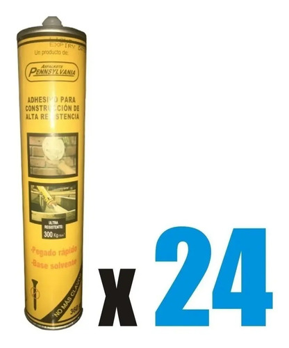 Adhesivo Montaje Clavo Líquido 360g Pennsylvania X24un - Tyt - Imagen 3