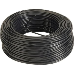 Rollo Cable Bajo Goma 3x2 Mm Negro - Tramo X 50 Metros