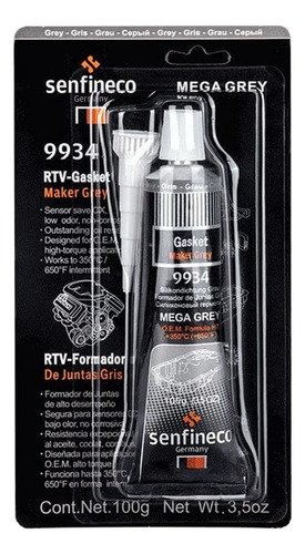 Silicona Gris Senfineco 100g Senfineco