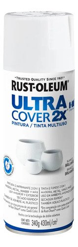 Aerosol Ultra Covertura 2x Varios Colores 340gr Rust Oleum