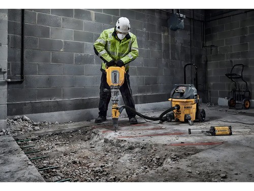 Kit Martillo Demoledor 11kg 1700w Sds+ Dewalt D25911k-b2 Color Amarillo/negro - Imagen 4