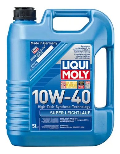 Liqui Moly Leichtllauf 10w40 Sintetico Hc 4l 9504