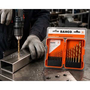 Set Mechas Taladro Hss Acero Metal Bahco 16pcs 1 - 10mm