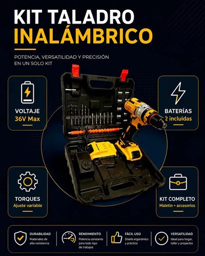 RelexTech Atornillador A-57275 Maletín de transporte - Imagen 3