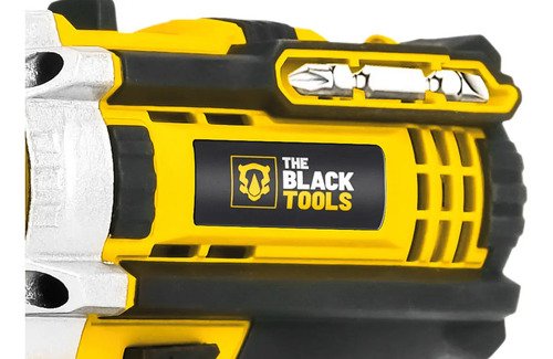 Taladro Destornillador Con 2 Baterías Y Kit De Accesorios Amarillo - Imagen 4