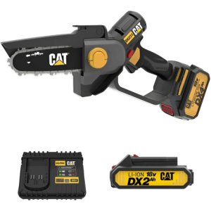 Mini Motosierra Bateria Cat 18v + Bateria Y Cargador