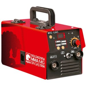 Soldadora Inverter Digital Igbt Mma Mig-120c Sin Gas 120a Eq