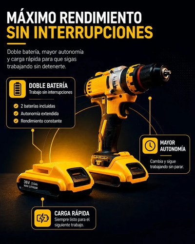 RelexTech Atornillador A-57275 Maletín de transporte - Imagen 6