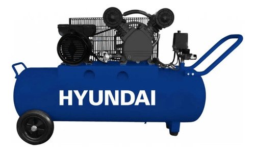 Compresor Hyundai Hyac100c Azul Monofásico - Imagen 2