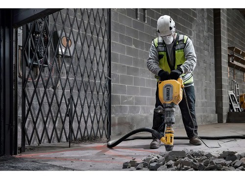 Kit Martillo Demoledor 11kg 1700w Sds+ Dewalt D25911k-b2 Color Amarillo/negro - Imagen 5