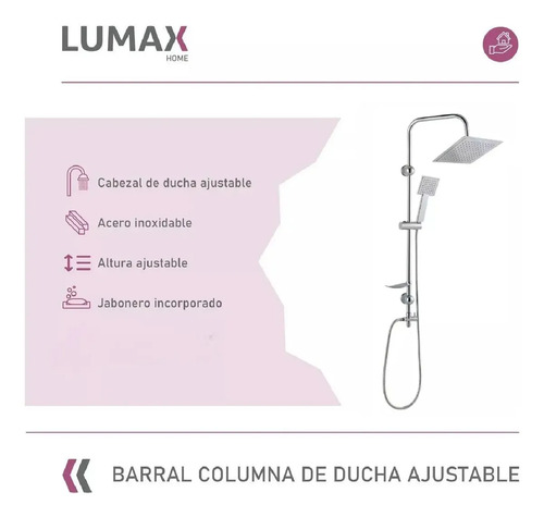 Lumax ZGB-203INOX - Imagen 2
