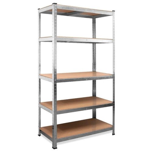 Estantería Encastrable Industrial Acero Galvanizado 5 Estant - Imagen 9