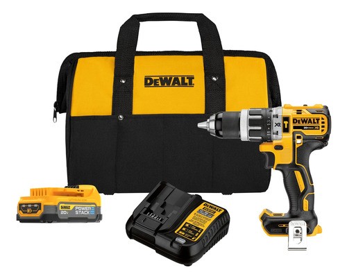 Taladro Atornillador Con Percutor 20v 1 Batería Dewalt