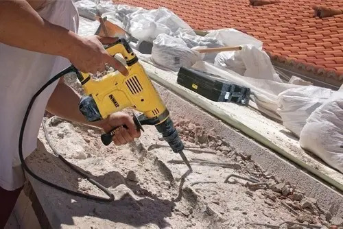 Martillo Demoledor Hexagonal 17mm 1050w Dewalt D25811k Amarillo - Imagen 7